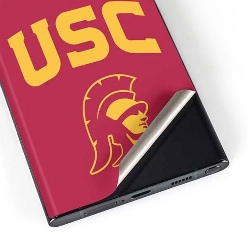 University of Southern California USC Trojan Logo Galaxy Skins